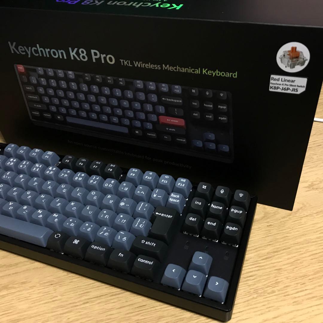 ヨドバシカメラ限定 Keychron K8 Pro 静音赤軸 JIS配列 - メルカリ