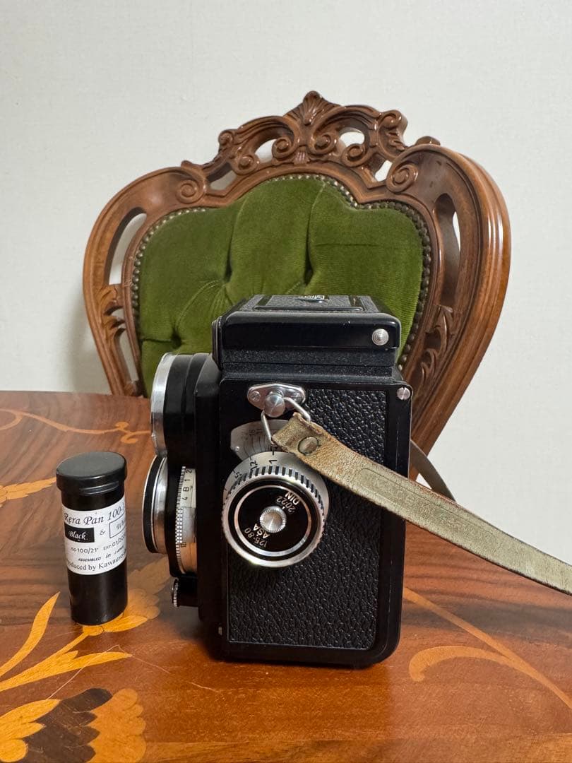 【希少ブラック】Rollei Baby Rolleiflex 4×4 完動品