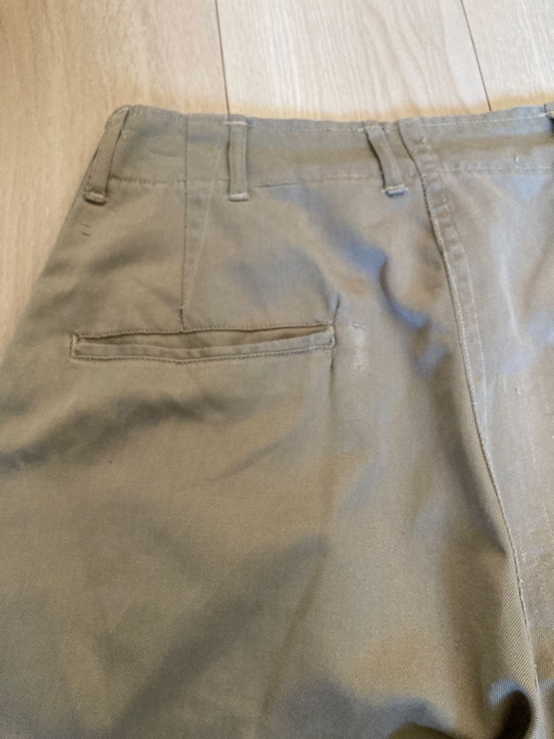 40s U.S.ARMY 45カーキ　45チノ チノパン ヴィンテージ