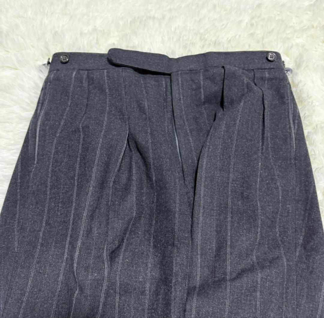 ラルフローレン ウール ダブル セットアップ ストライプ ヴィンテージ