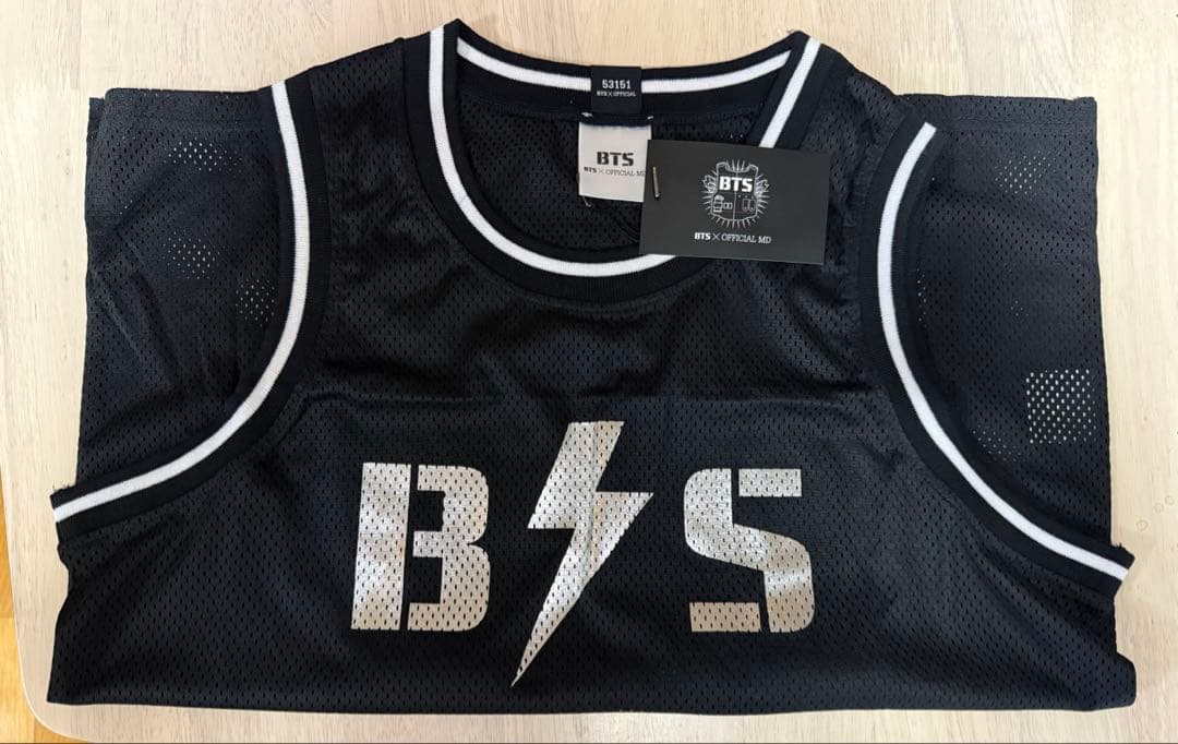 公式】BTS x OFFICIAL 53151 バスケ ビブス ベスト - メルカリ