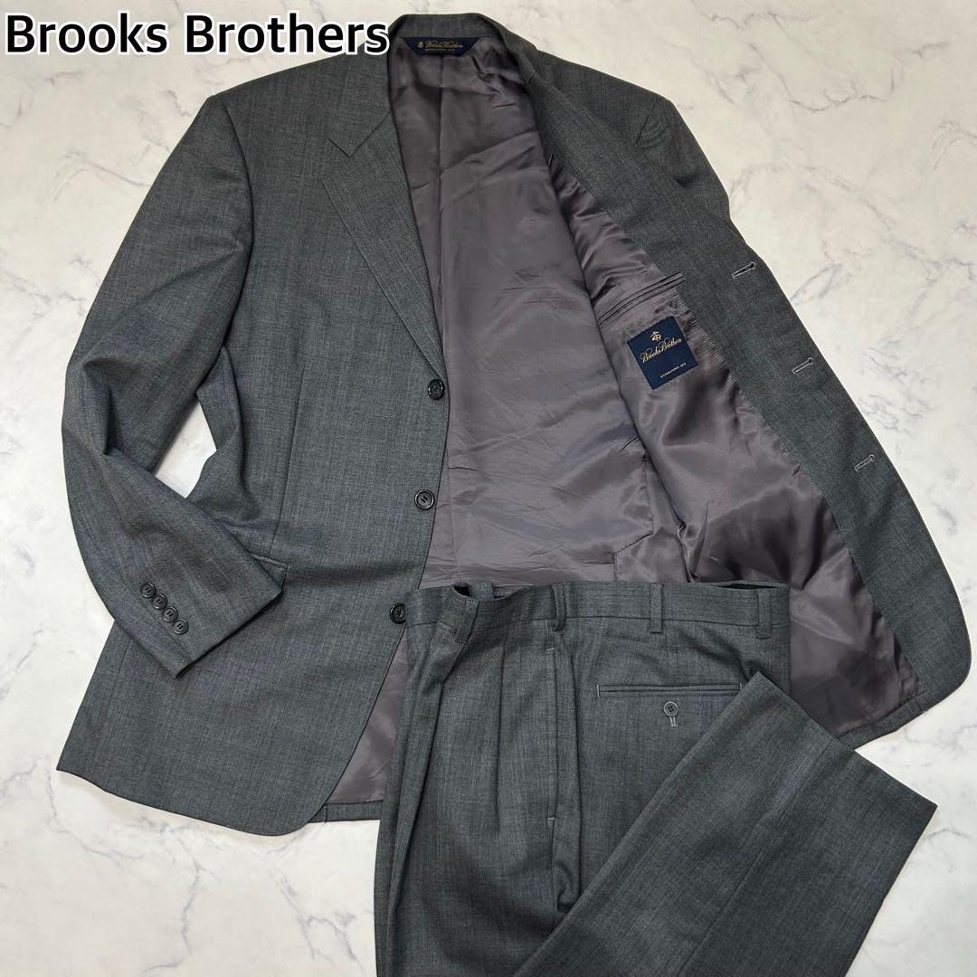 美品メインライン】ブルックスブラザーズ スーツ セット 1818 グレー L