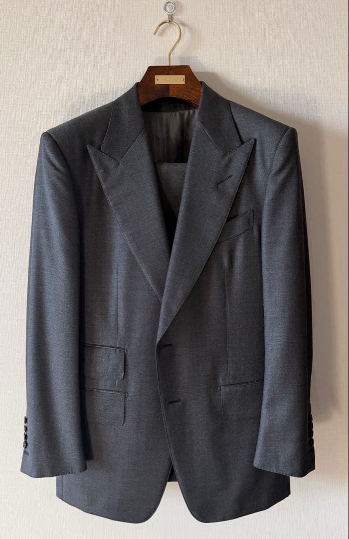 TOMFORD スーツ Windsor ウィンザー 50サイズ TOM FORD Windsor Signature Solid Navy Suit – Costume Limité