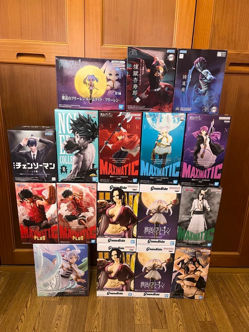 最新プライズ含む プライズフィギュアまとめ売り 17点セット - メルカリ