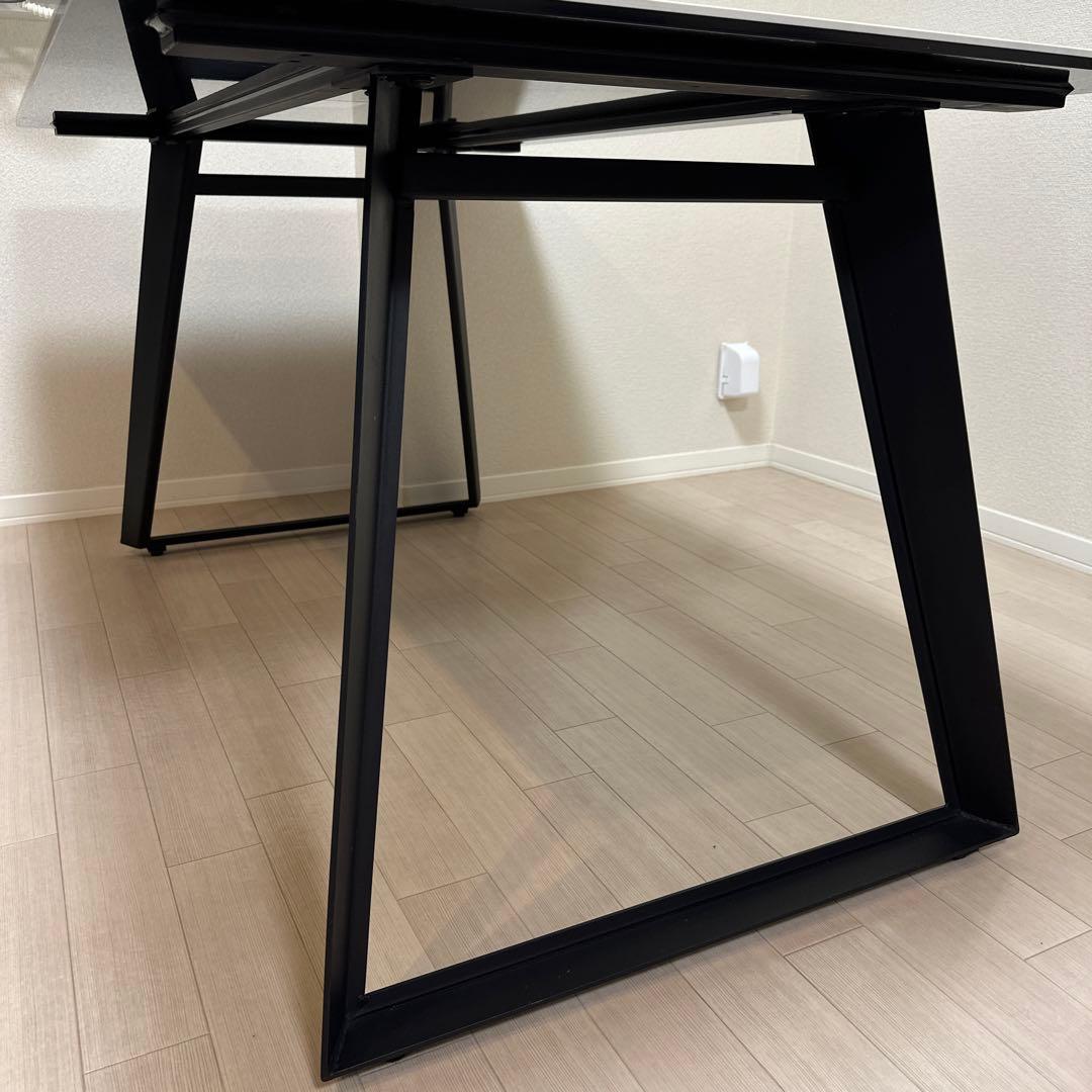 セラミックテーブル　ホワイト　135×85 72