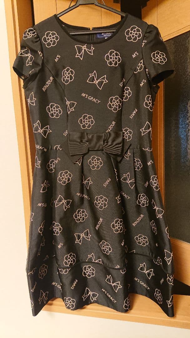 エムズグレイシー ワンピース リボン リボンレースワンピース | msgracy