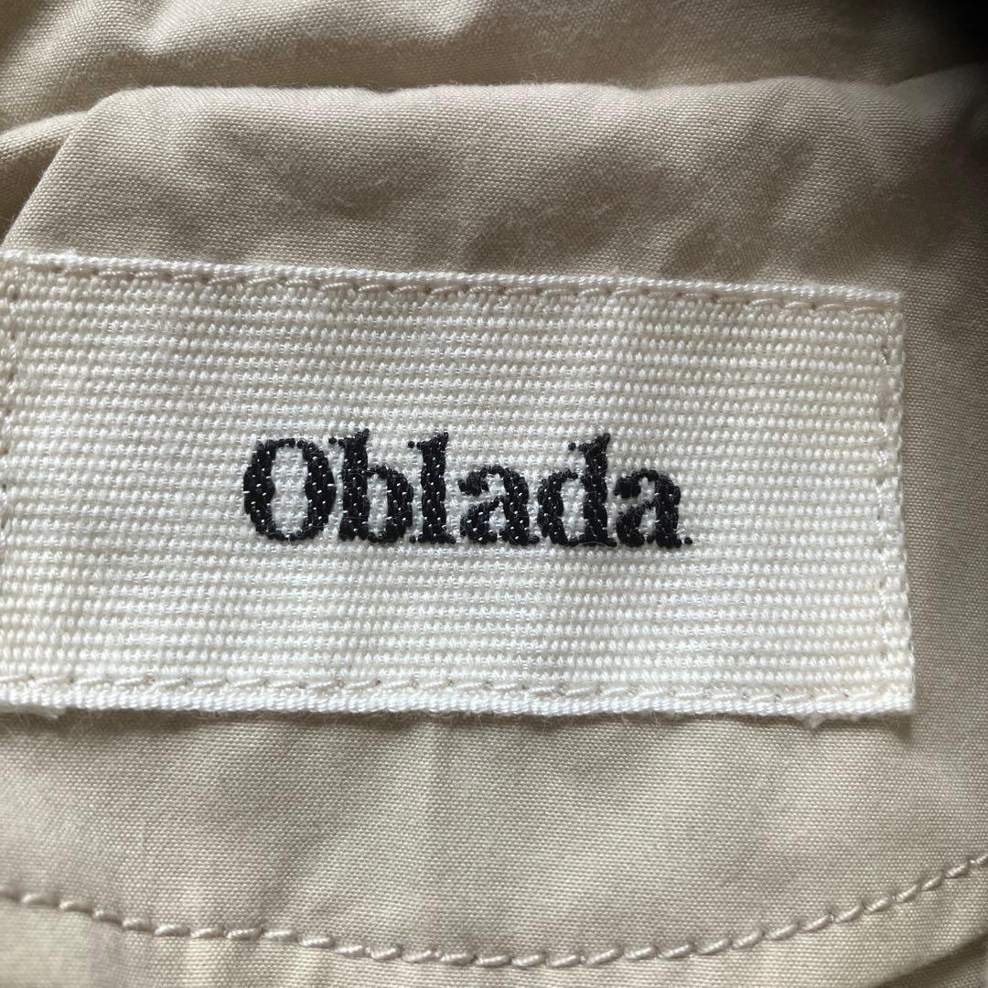 値下げします！Ｏblada オブラダアイボリー トレンチコート ブレイクコート