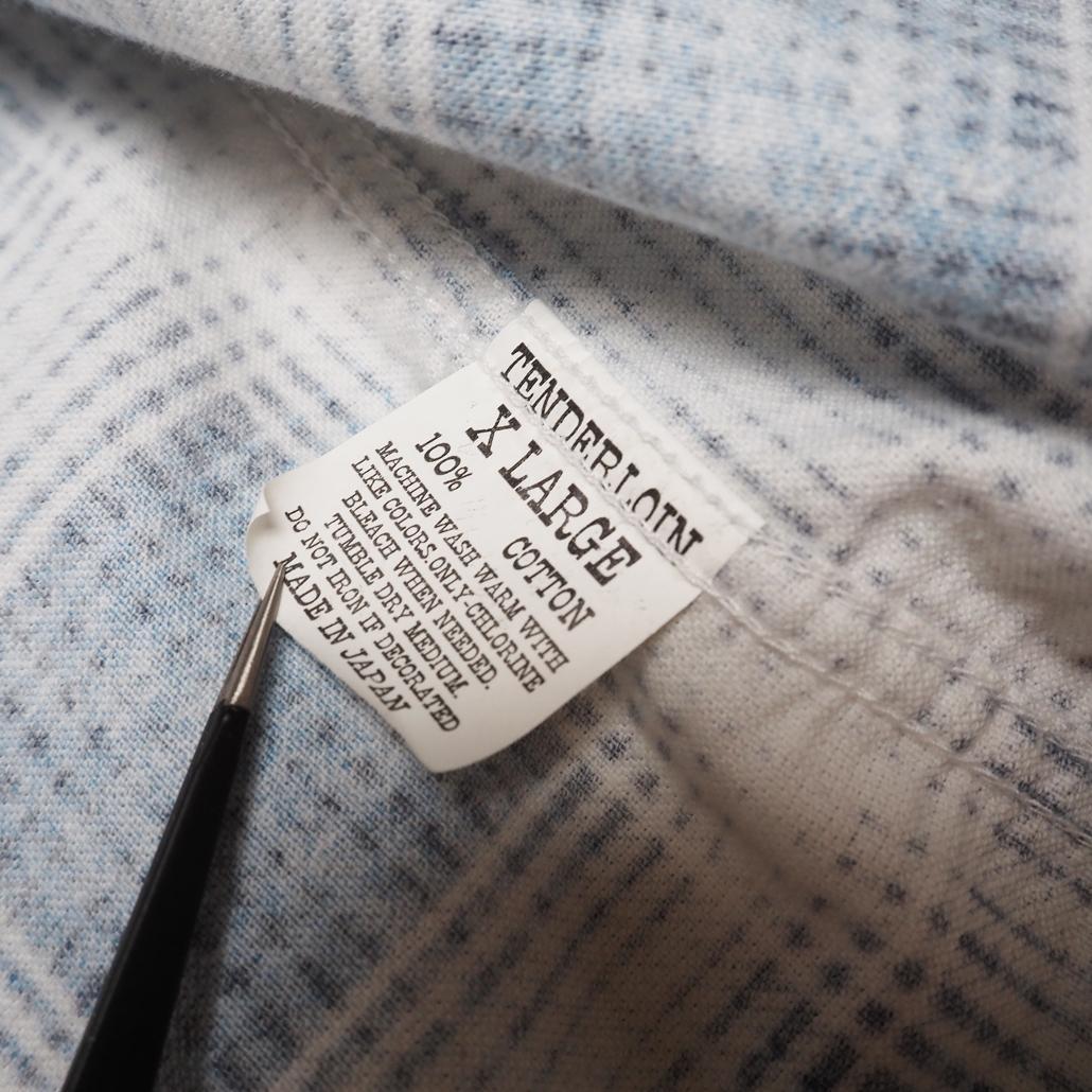 TENDERLOIN T-FLANNEL CHECK SHT オンブレ XL