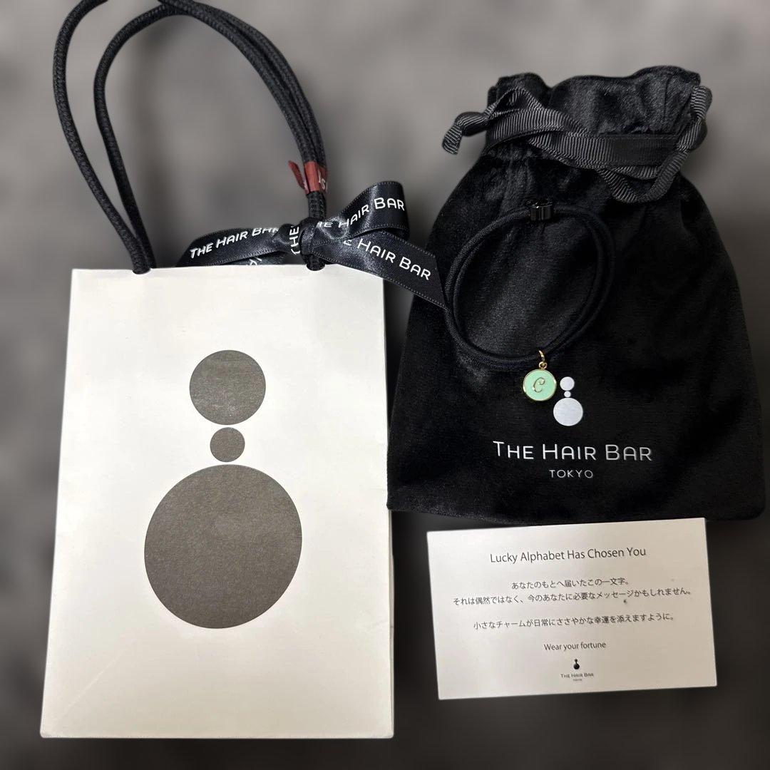 新品未使用 THE HAIR BAR TOKYO アルファベット ヘアゴム C - メルカリ