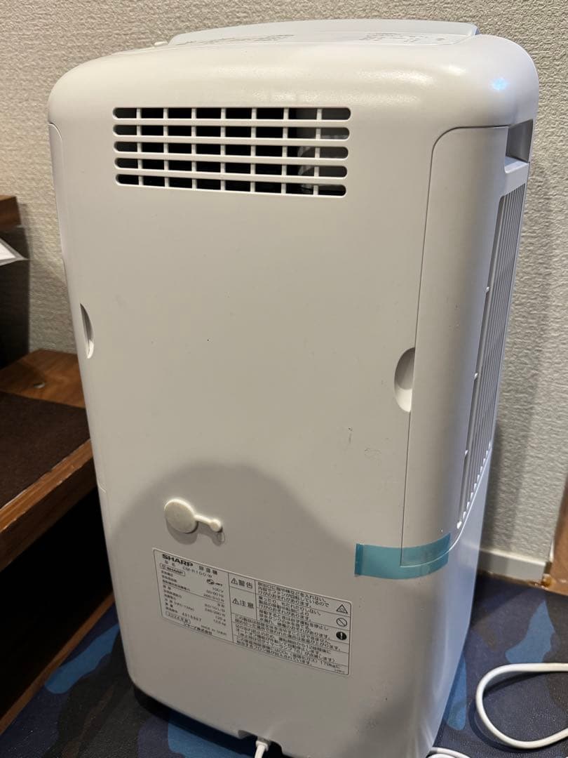 SHARP 冷風　衣類乾燥除湿機　CM-R100-W