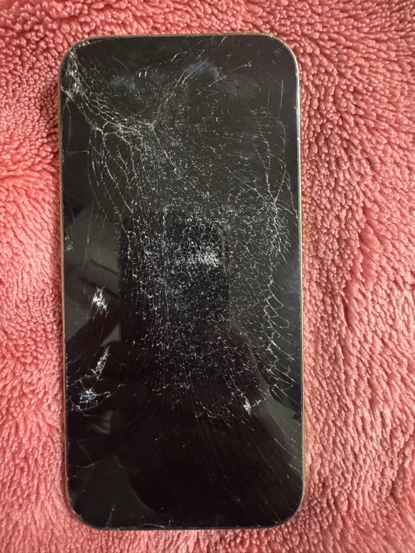 iPhone 13 Pro シルバー 画面・背面ひび割れ junk - メルカリ