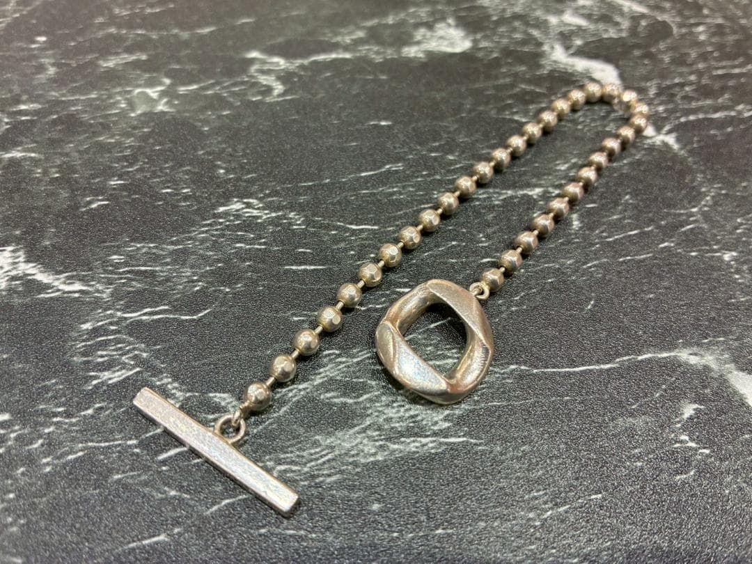 ♥【136】グッチ　ボールチェーン　ブレスレット　925 GUCCI（グッチ） ブレスレット ボールチェーン シルバー925