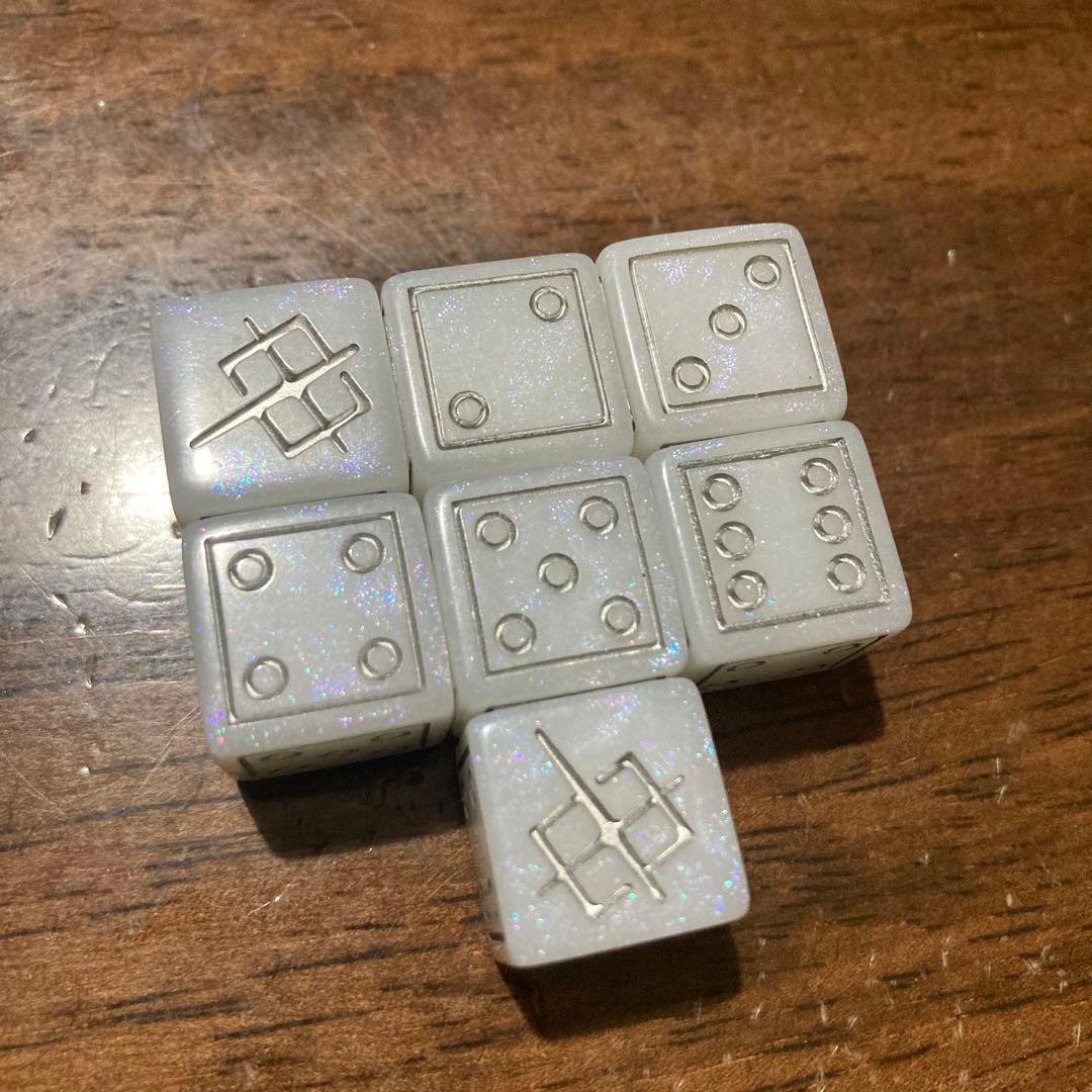 ガンダムカードゲーム サイコロ ダイス ダメージカウンター GCG 7個
