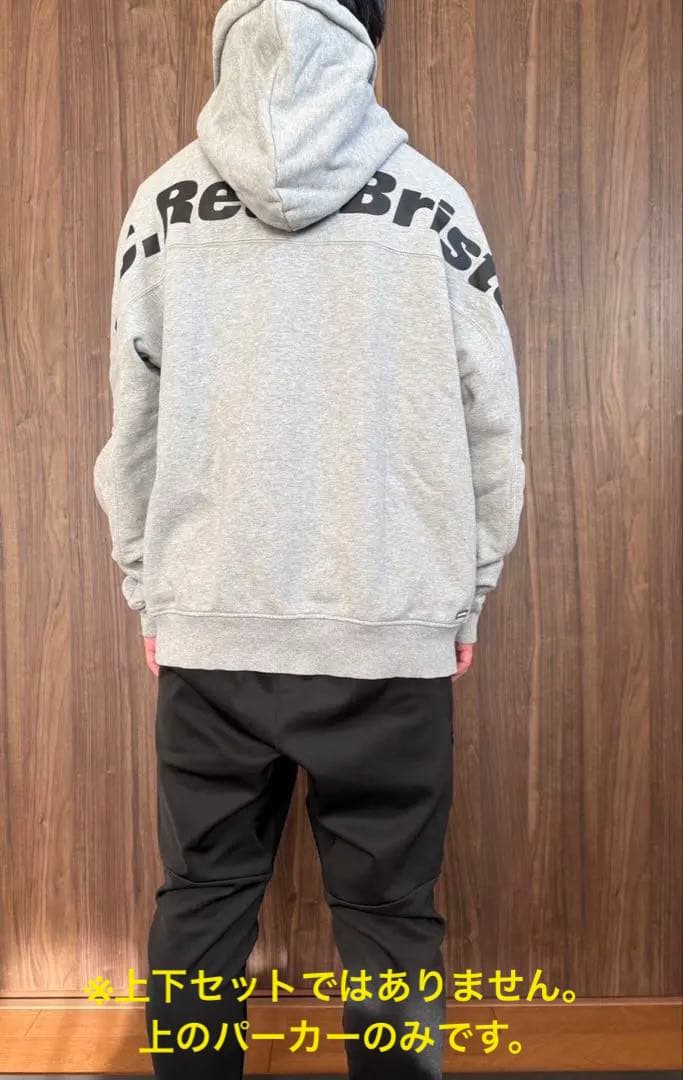 F.C.Real Bristol F.C.R.B フード付きパーカー グレー　M