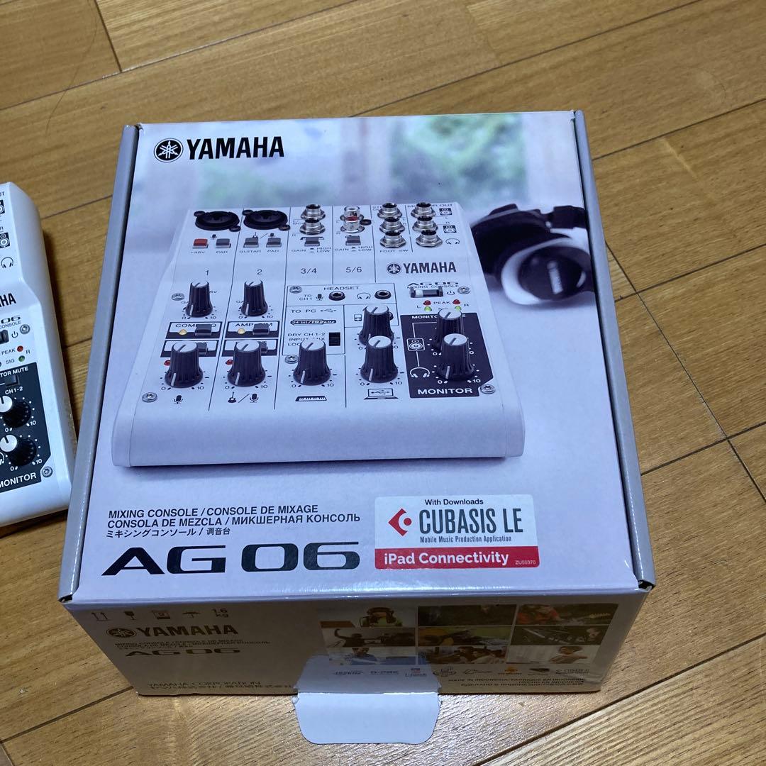 値下げ）YAMAHA AG06 配信 録音 オーディオインターフェース - メルカリ