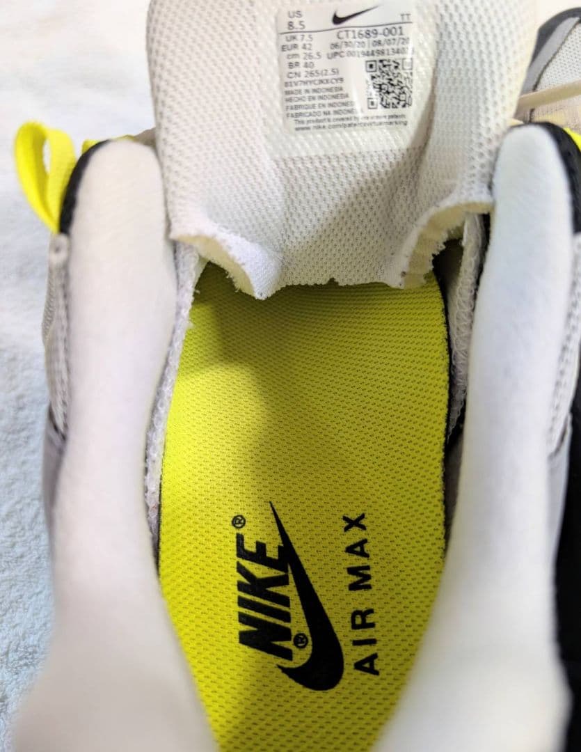 毎日値下げ ナイキ エアマックス95 イエローグラデ 2020☆正規品☆美品