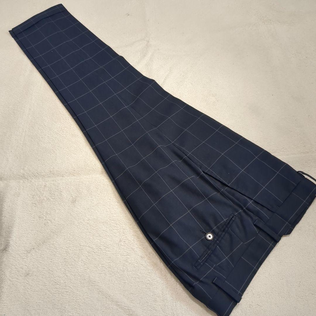 美品 マッキントッシュフィロソフィー スーツセットアップ ネイビー