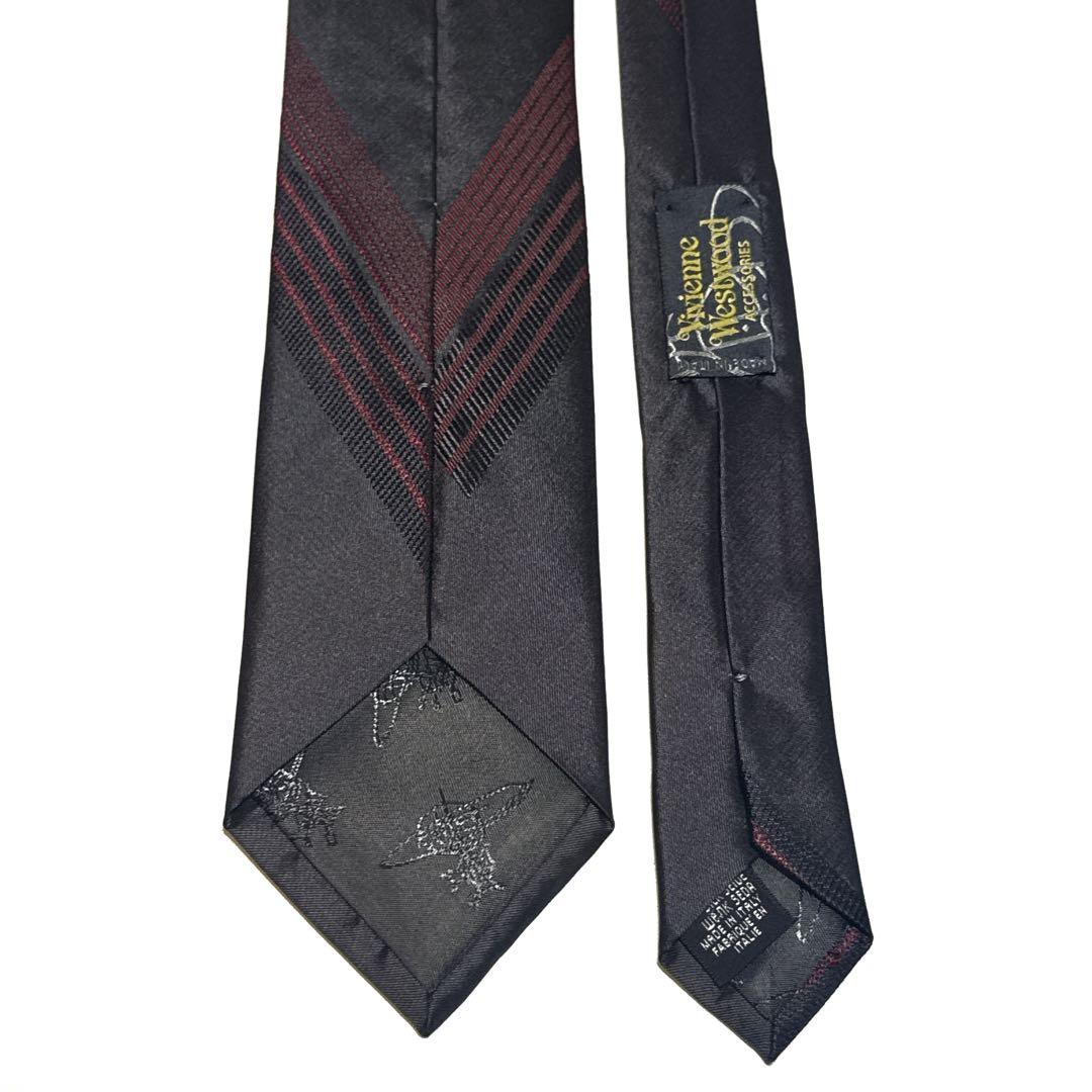 未使用品】 ヴィヴィアンウエストウッド ネクタイ オーブ ブラック