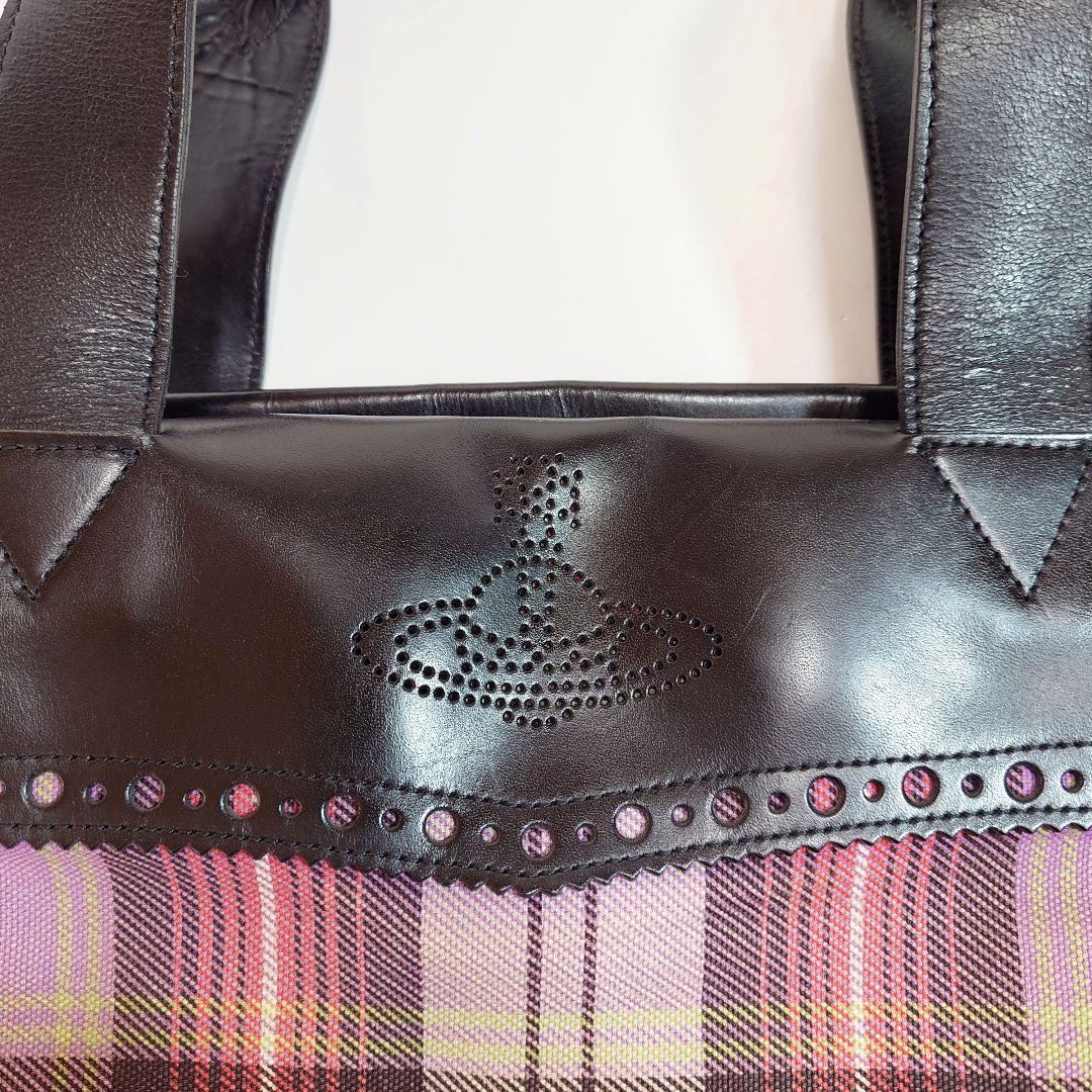 レア】ヴィヴィアンウエストウッドマン ブリーフケース タータン