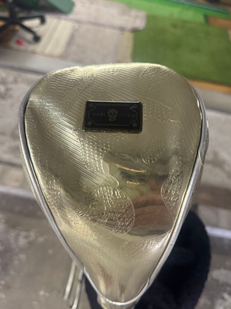 hiroさん専用マークアンドロナ ドライバー ヘッドカバーメタルシルバー製 hiroさん専用マークアンドロナ ドライバー ヘッドカバーメタルシルバー