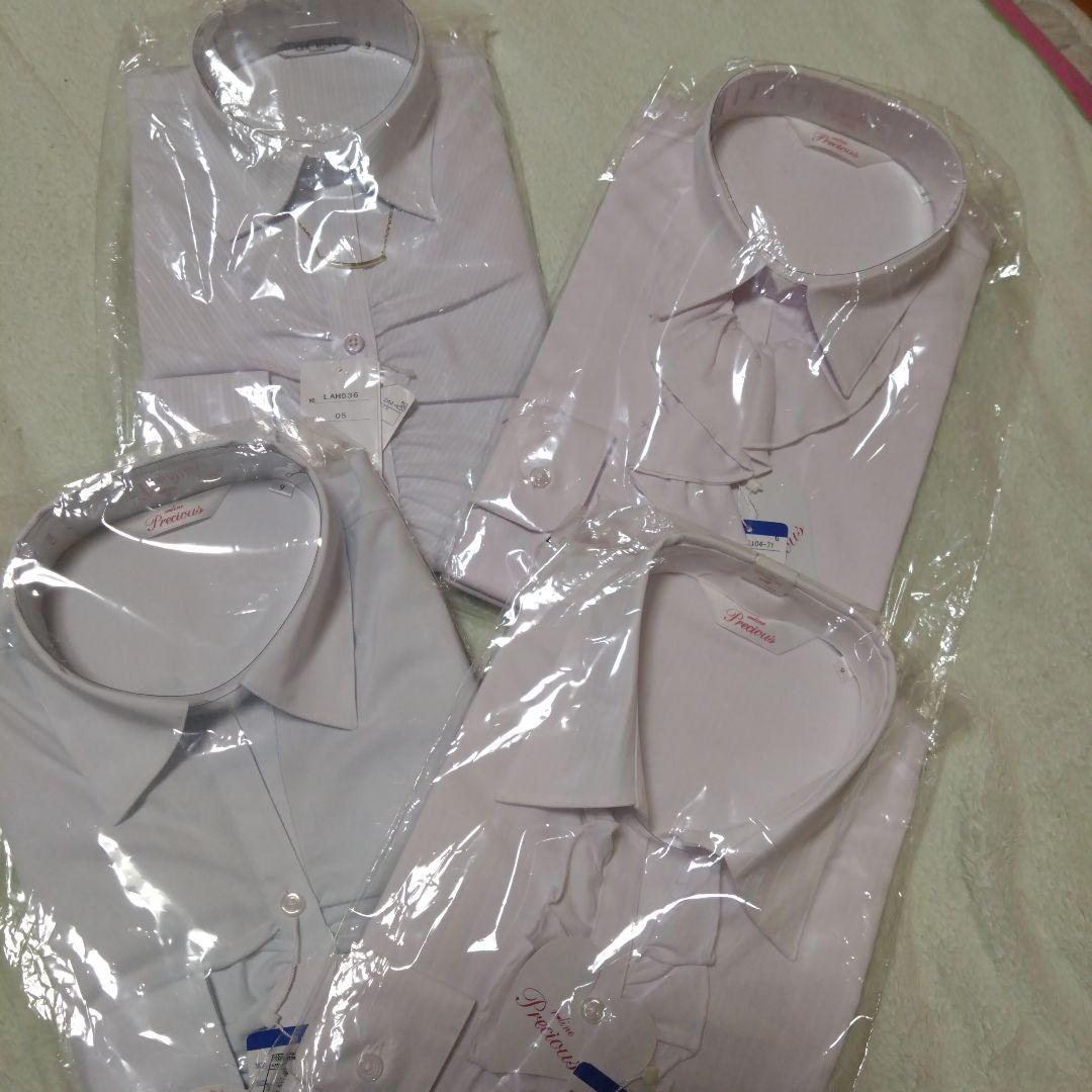 通勤　通学　ブラウス　レディース　事務服　スーツ　就活　AOKI　青山