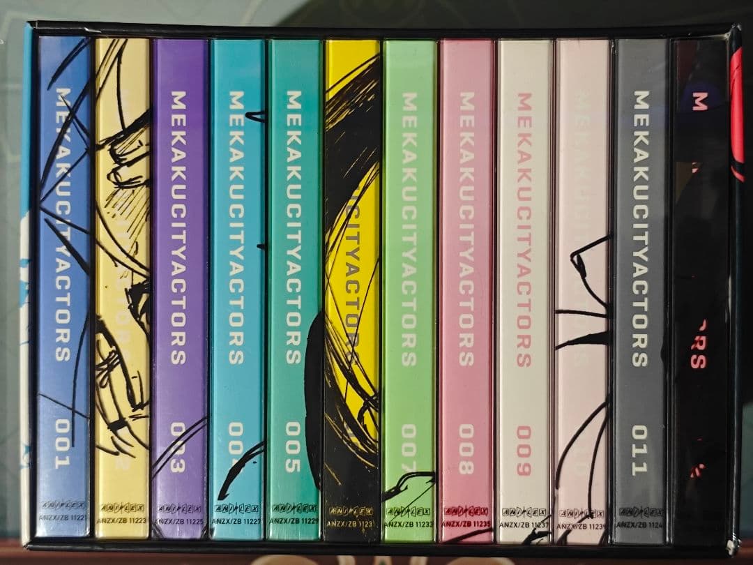 メカクシティアクターズ　DVD全巻セット メカクシティアクターズ dvd版 全巻セット 収納box付き - メルカリ