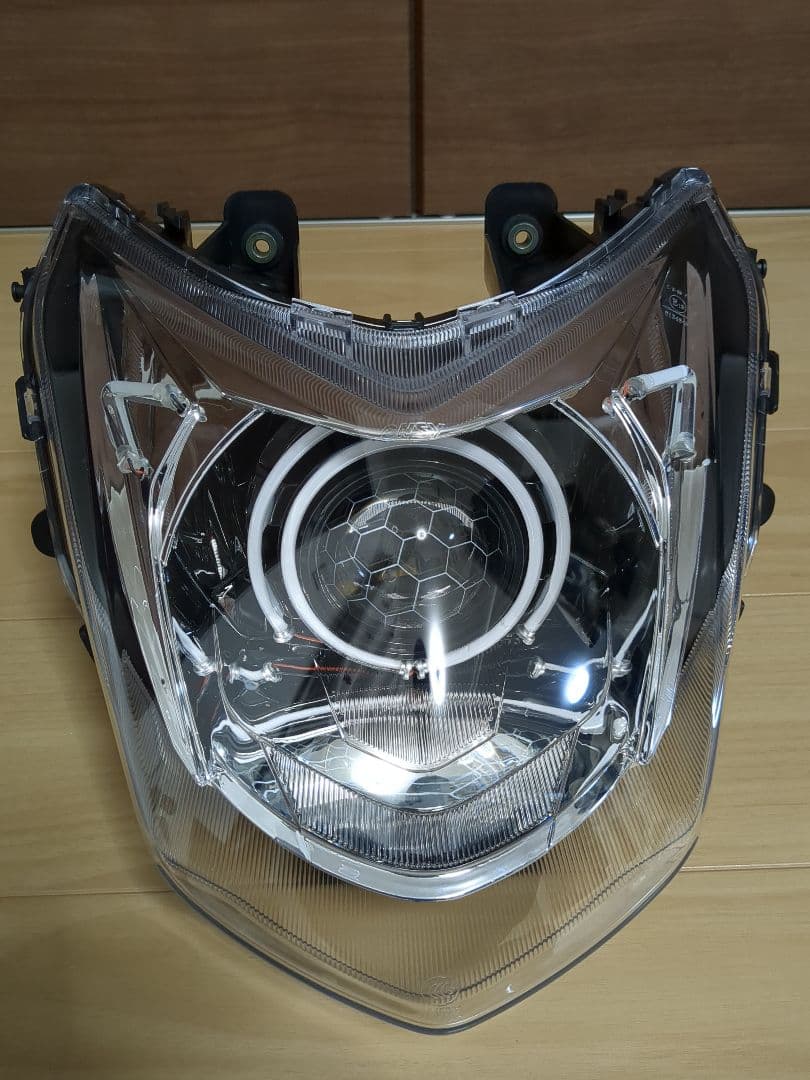 LED シグナスX 4型 カラー変更可能 ヘッドライト sea5j sed8j - メルカリ