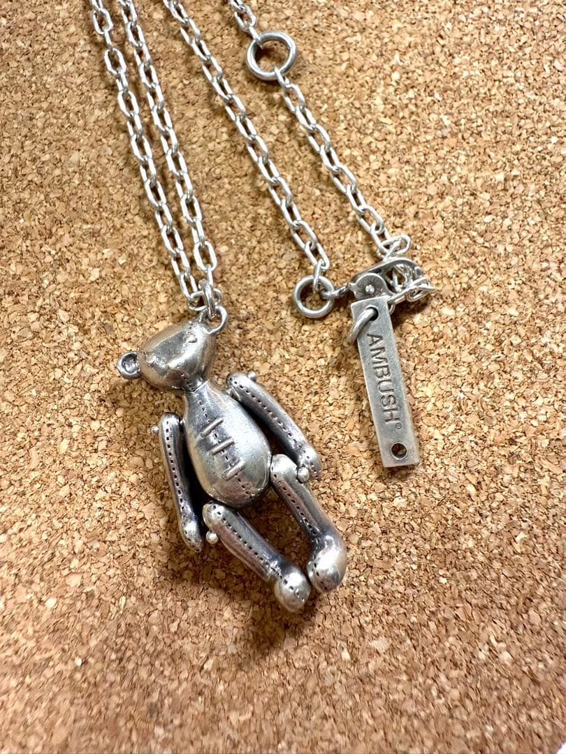 アンブッシュ AMBUSH TEDDY BEAR NECKLACE - メルカリ