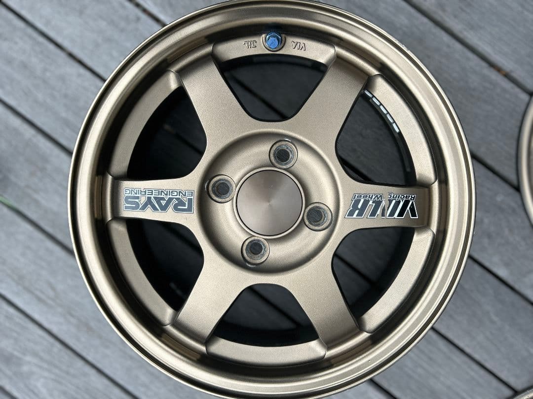 RAYS VOLK 14インチ 5.5J　ホイール 4本セット