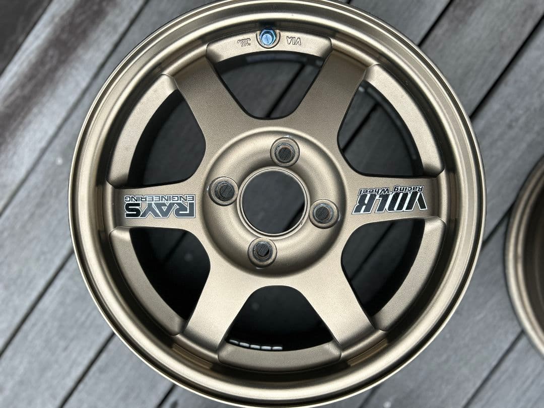 RAYS VOLK 14インチ 5.5J　ホイール 4本セット