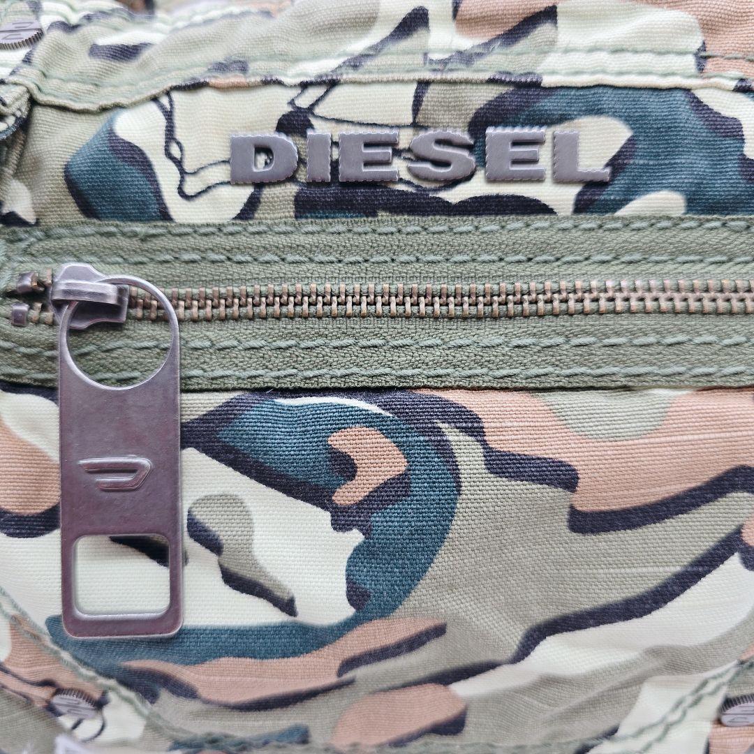 ✨00s y2k✨DIESEL ディーゼル 迷彩柄 コットン ショルダーバッグ