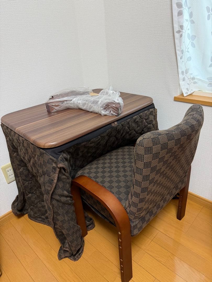 一人用デスクコタツ テーブル 一人暮らし 暖房器具 JOT-K070S3