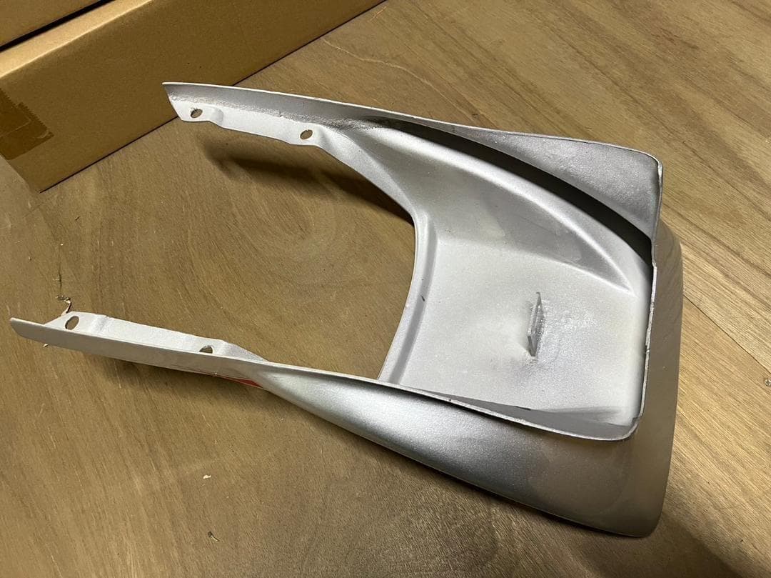 XJ400 銀赤 ハネテールカウル/XJ400D XJ400E - メルカリ