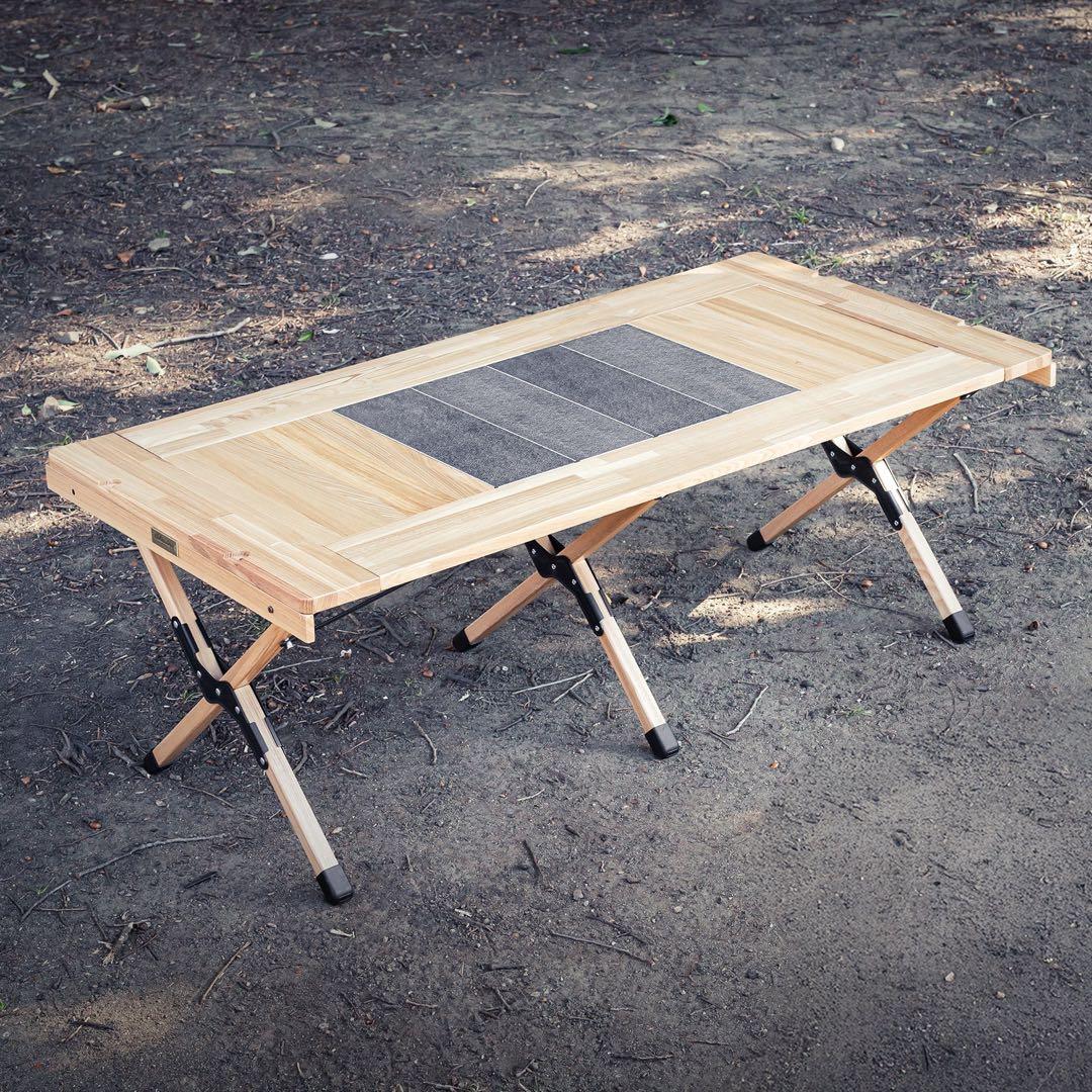 CHEF TABLE(シェフテーブル)LIGHT IGT互換 ナチュラル 120 CHEF TABLE(シェフテーブル)LIGHT アウトドア キャンプ IGT互換