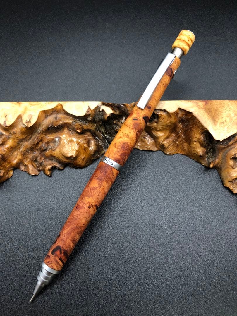 pilot パイロットS20シャープペンシル0.5mm 花梨瘤/紅白 - メルカリ