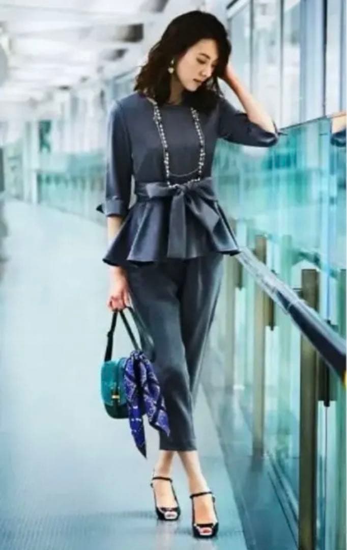 清涼感 美品✨クロエ✨Chloe✨フォーマル セットアップ✨サイズ13号