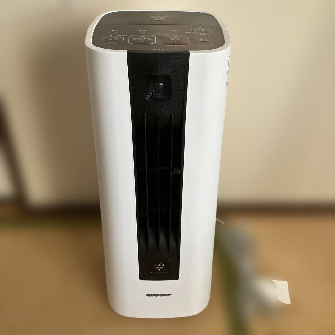 SHARP シャープ セラミックヒーター HX-TS1-W 2025年製 Amazon | シャープ セラミックヒーター HX-TS1-W 人感センサー