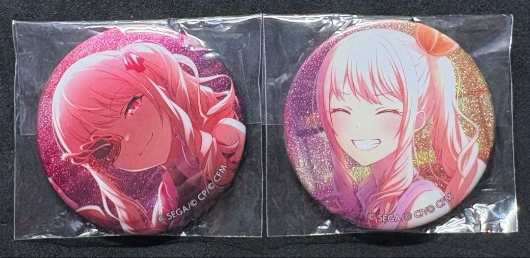 プロセカ 暁山瑞希 グリッター缶バッジ セット - メルカリ