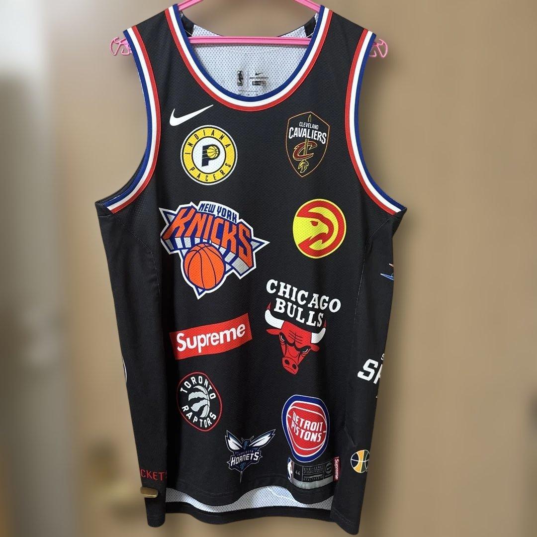 シュプリーム　× NIKE × NBA マルチロゴバスケタンクトップ