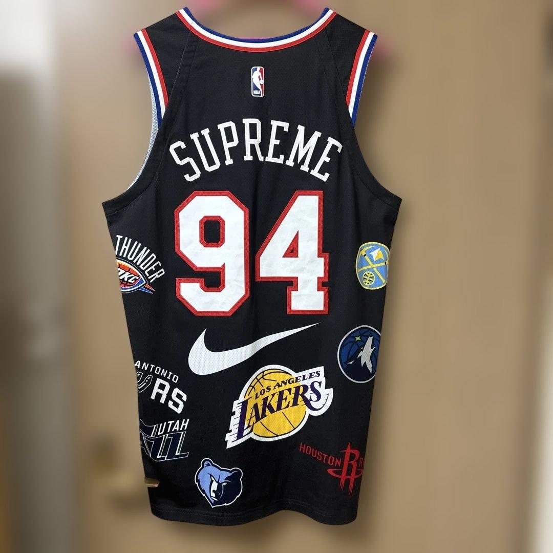 シュプリーム　× NIKE × NBA マルチロゴバスケタンクトップ