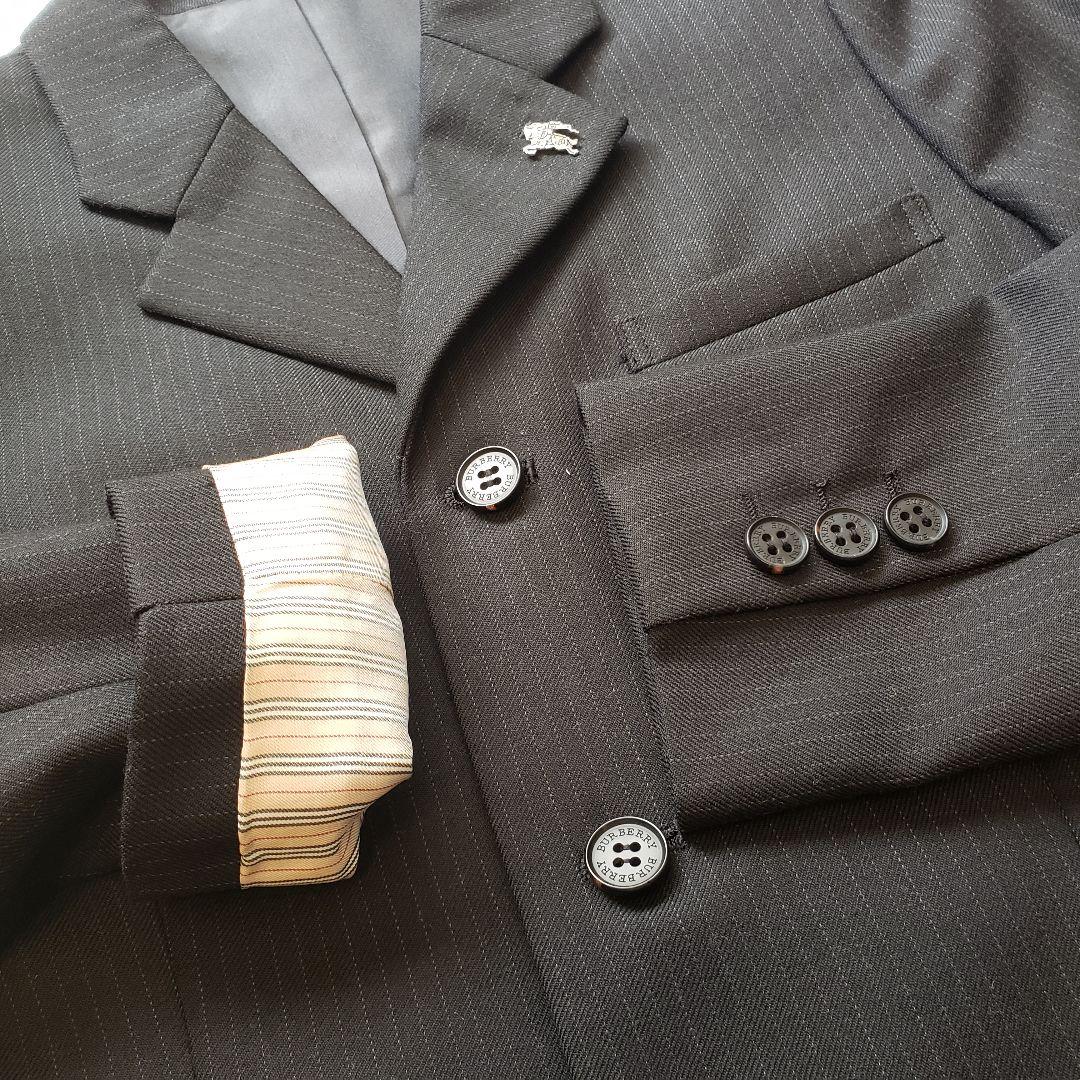 美品◇ピンバッジ付きBURBERRYスーツ130男児◇入学式 - メルカリ