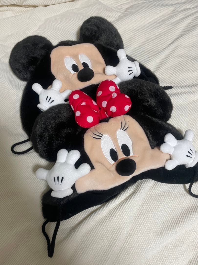 ディズニー ミッキーミニーファンキャップ ミッキー、ミニーのファンキャップが再販されました☆