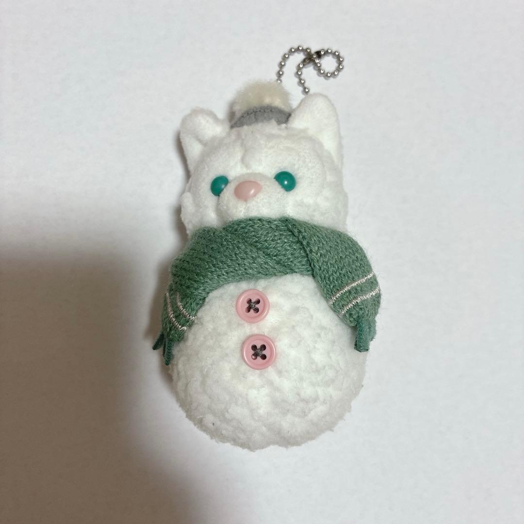 シークレットオブスノーウィーデイ 雪だるま ぬいぐるみチャーム