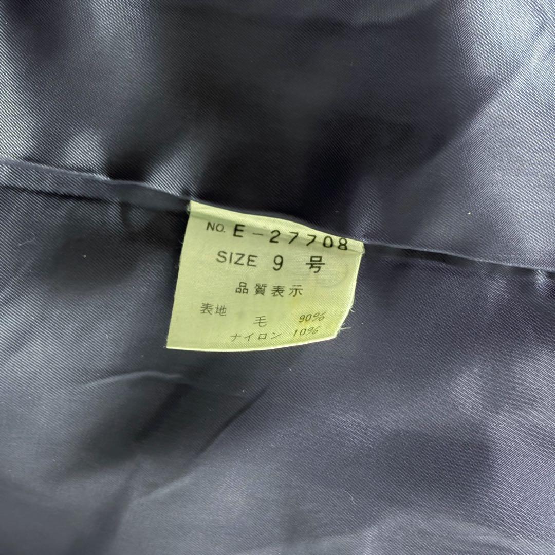 希少品! エムズグレイシー シャギーチェックコート くるみボタン