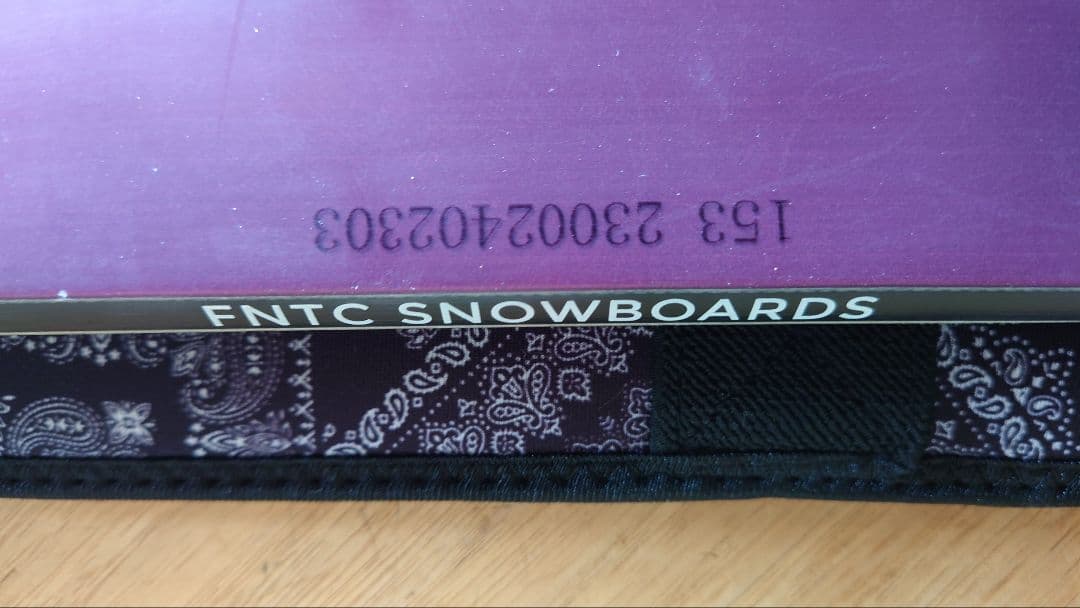 FNTC CVT スノーボード 153cm ソフトカバー付き