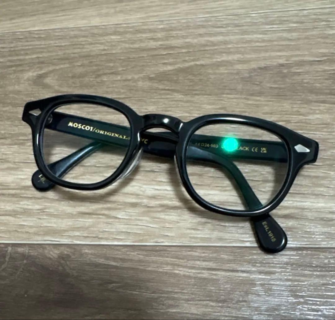 MOSCOT ブラックフレーム メガネ セット BAITSIM | MOSCOT