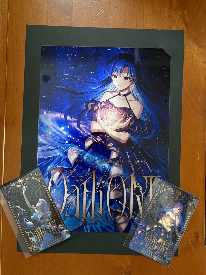 如月千早 OathONE 限定メモリアルグッズ メタルプレート➕ステッカー2