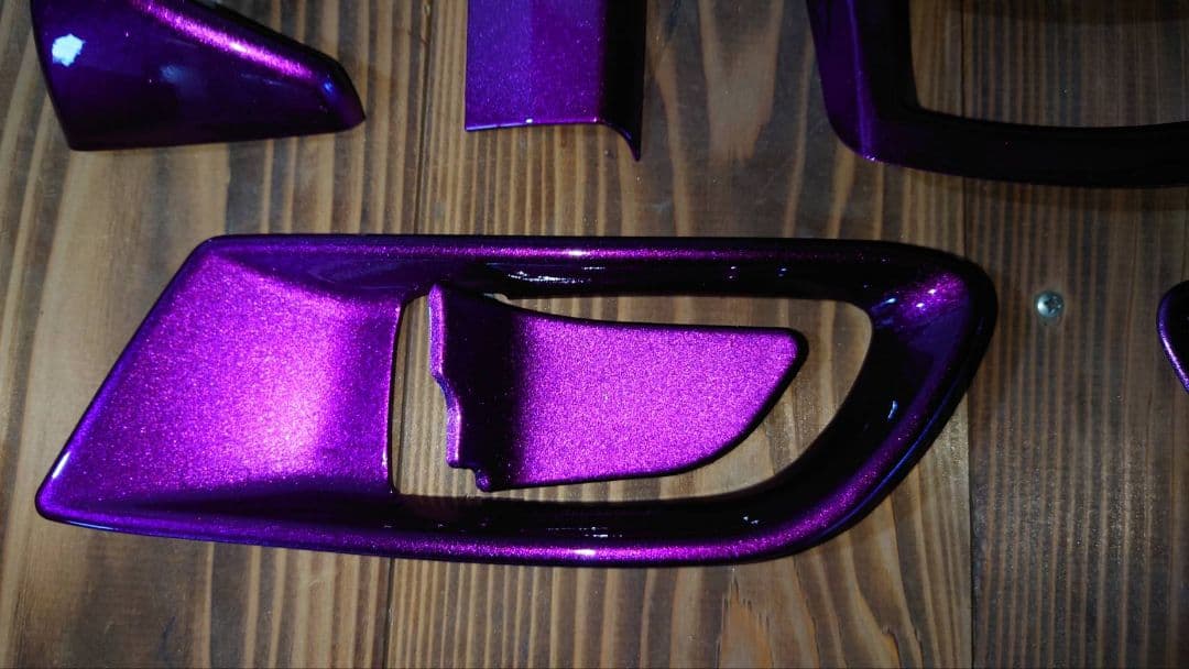 トヨタ86 BRZ zn6 zc6 キャンディパープル室内パネルカバーフルセット