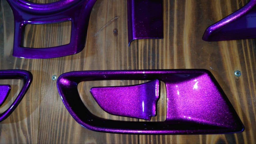 トヨタ86 BRZ zn6 zc6 キャンディパープル室内パネルカバーフルセット