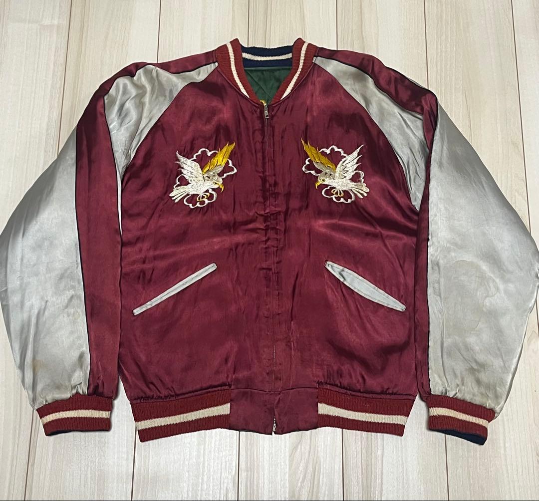 オリジナル 50s ヴィンテージスカジャン　良コンディション 50s vintage souvenir jacket ヴィンテージ スカジャン | 旅する古着屋